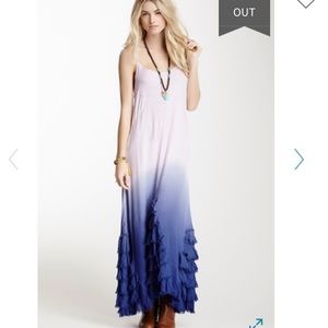 Purple Ombre Free People Dress - Medium